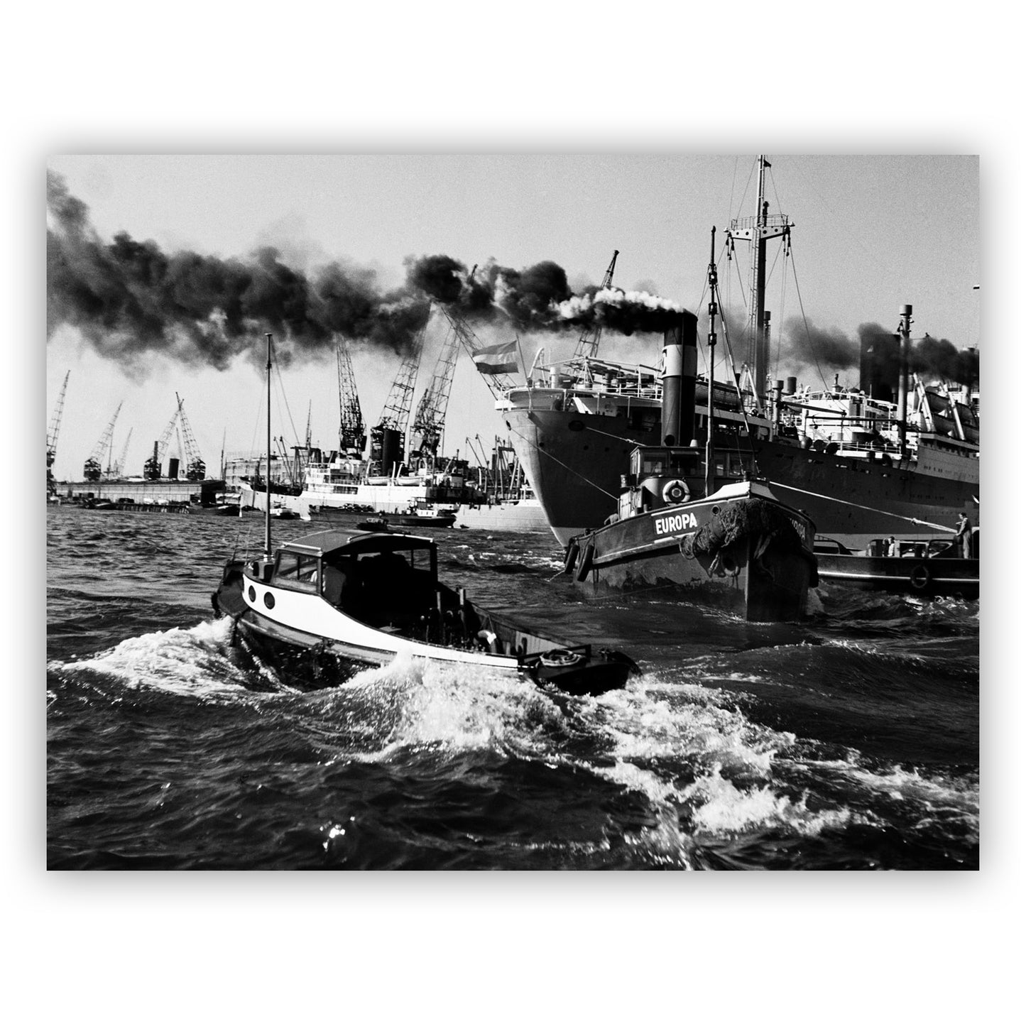 Stoomsleepboot Europa, Cas Oorthuys