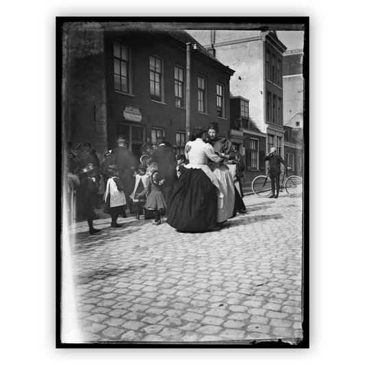 Straatbeeld, Johannes Rombouts