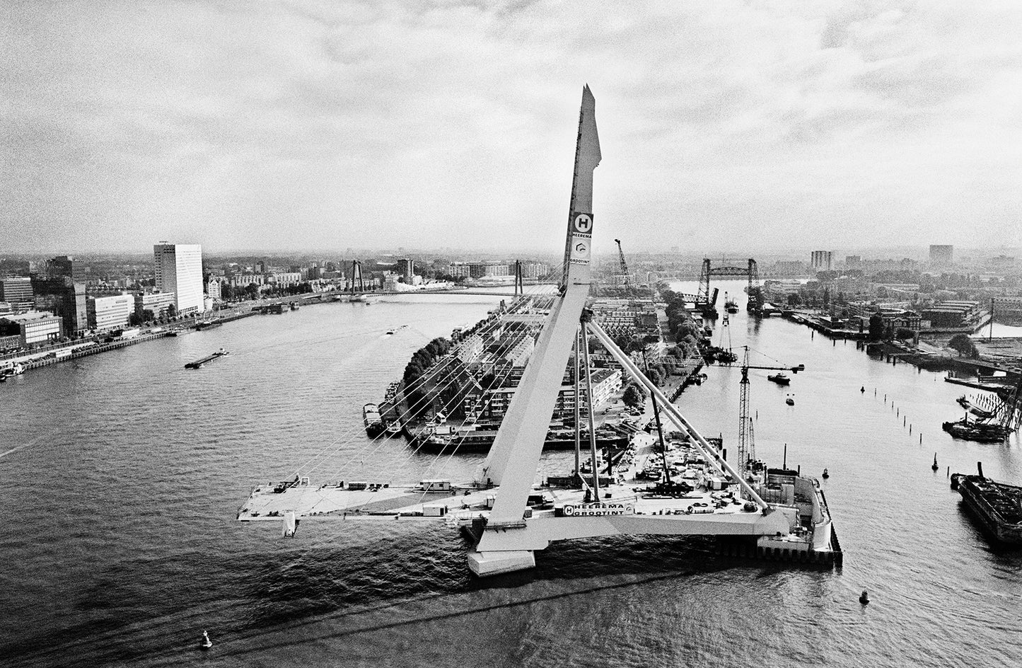 Erasmusbrug, Hajo Piebenga