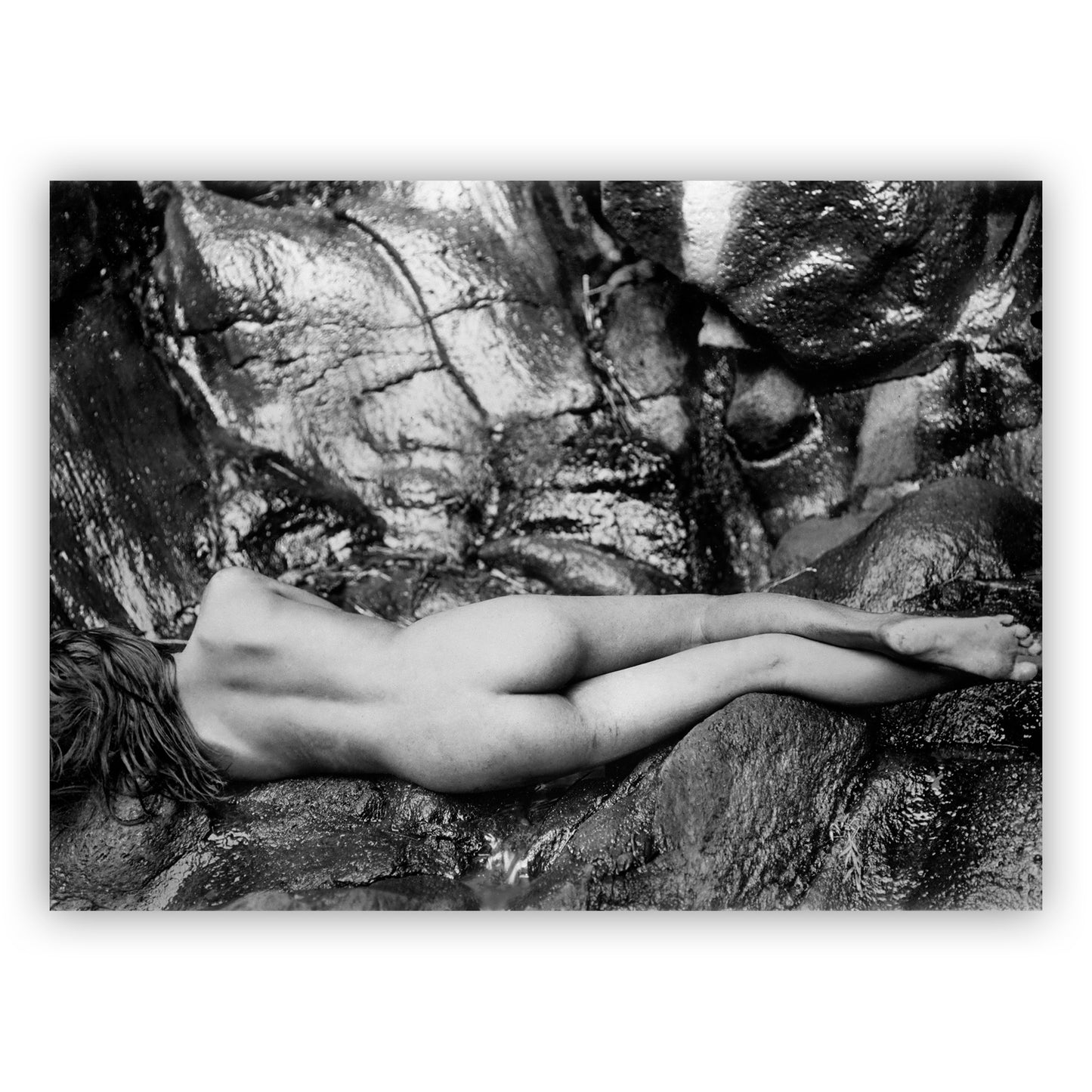 Nach dem Bade in der Sonne liegend, Gregor Krause