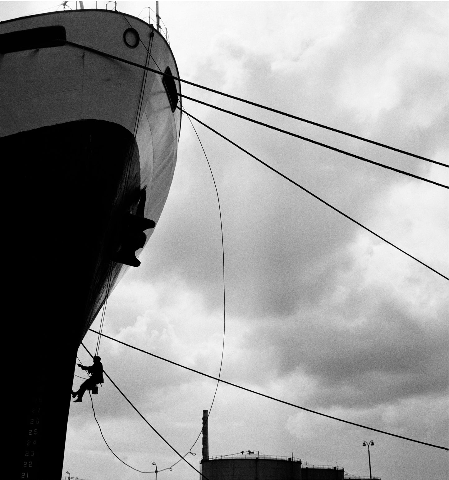 Schip in de haven Rotterdam, Aart Klein